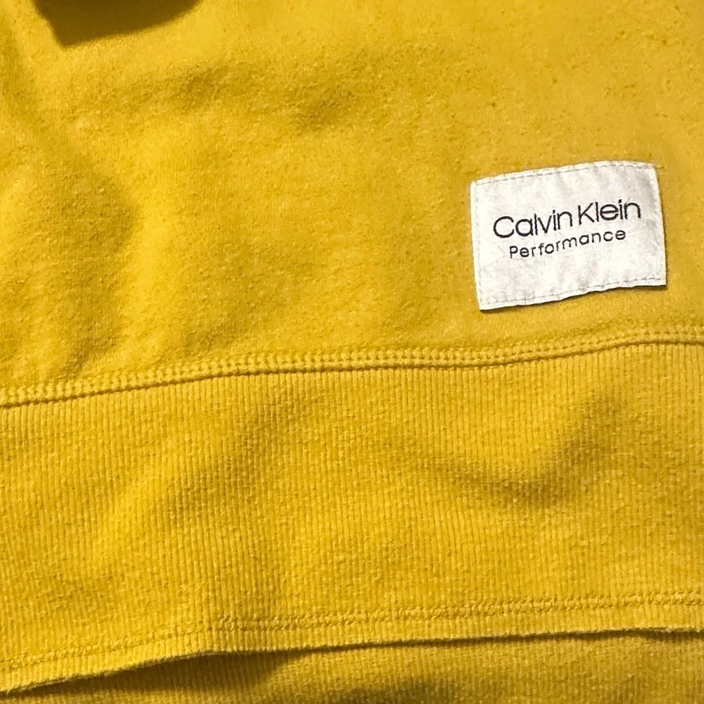 Calvin Klein mustard yellow